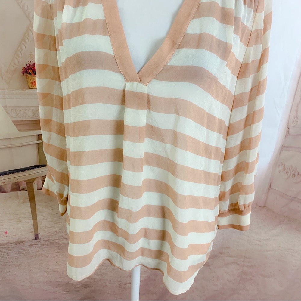 NEW Joie Aceline Silk sheer Blouse - Picture 6 of 12